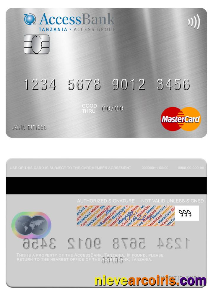 Tanzania AccessBank mastercard